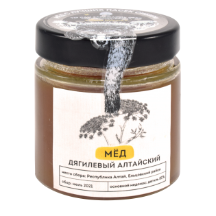 Мёд алтайский дягилевый