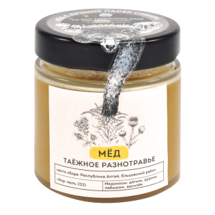 Мёд таёжное разнотравье