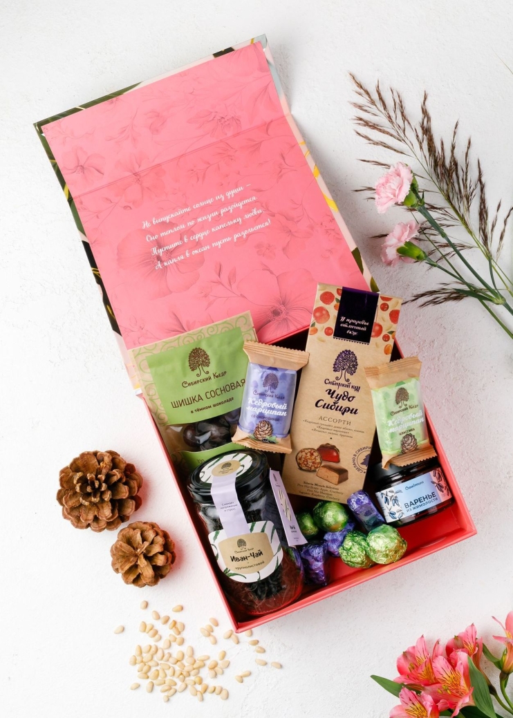 Подарочный набор «Ласковая Сибирь», 505 г