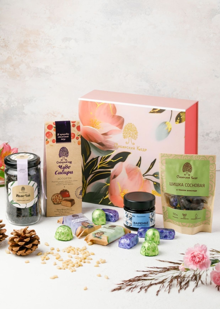 Подарочный набор «Ласковая Сибирь», 505 г