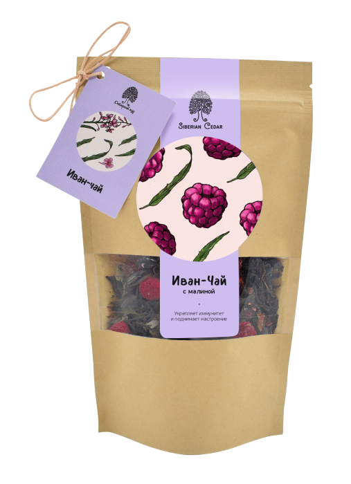★ Москва ★ Иван-чай с малиной, 40 г