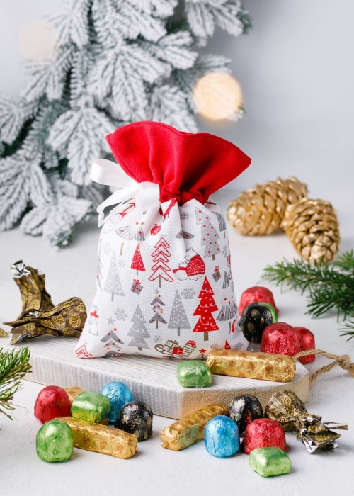 Подарочный мешок «‎Зимний лес», 380 г