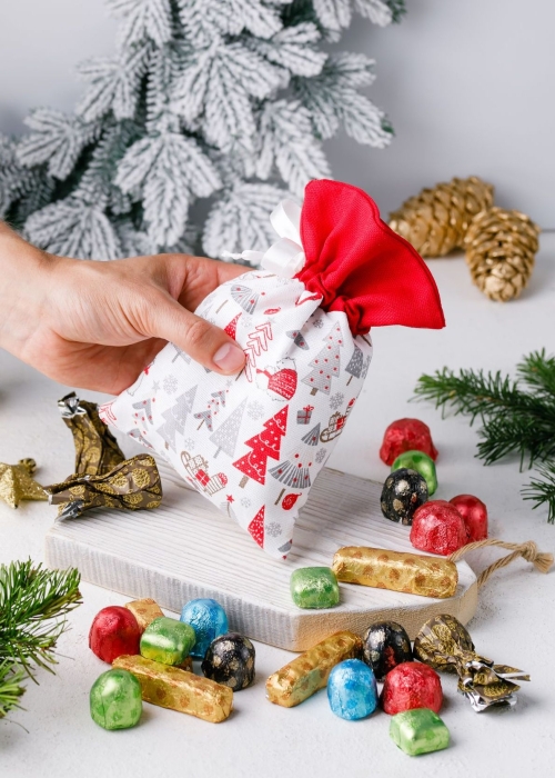 Подарочный мешок «‎Зимний лес», 380 г