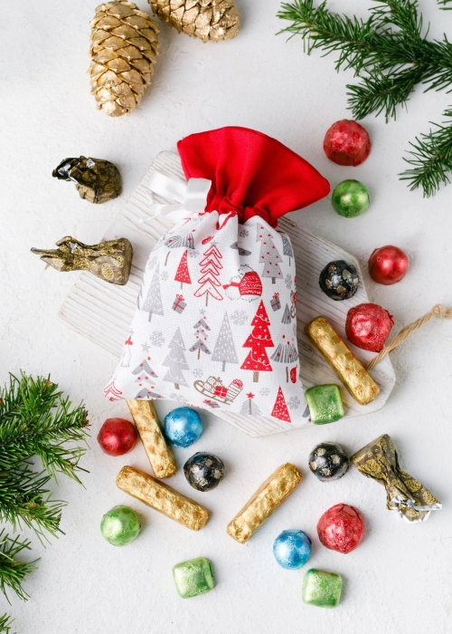 Подарочный мешок «‎Зимний лес», 380 г