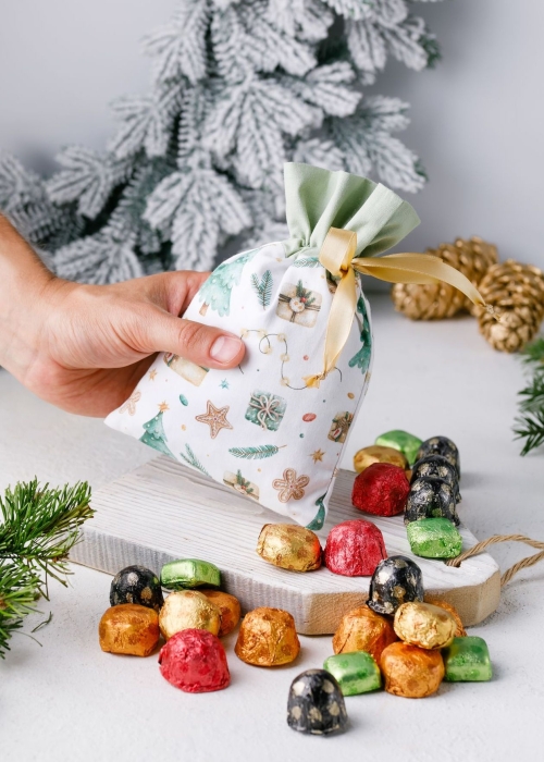 Подарочный мешок «‎Ёлочка»‎, 350 г