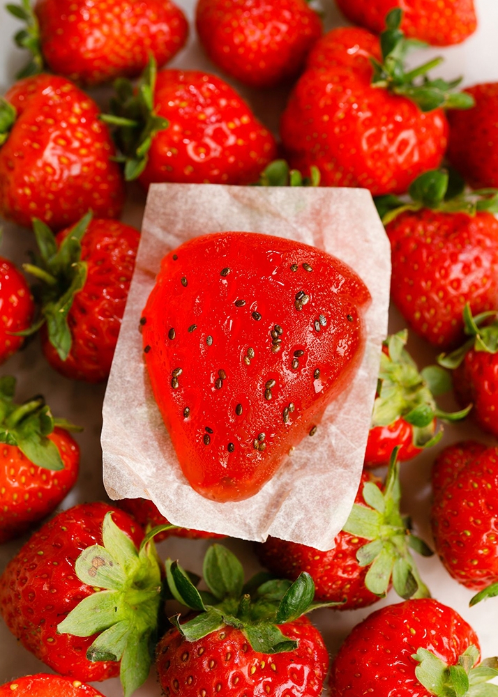 Мармелад «Ягодень» клубничный с семенами чиа, 140 г