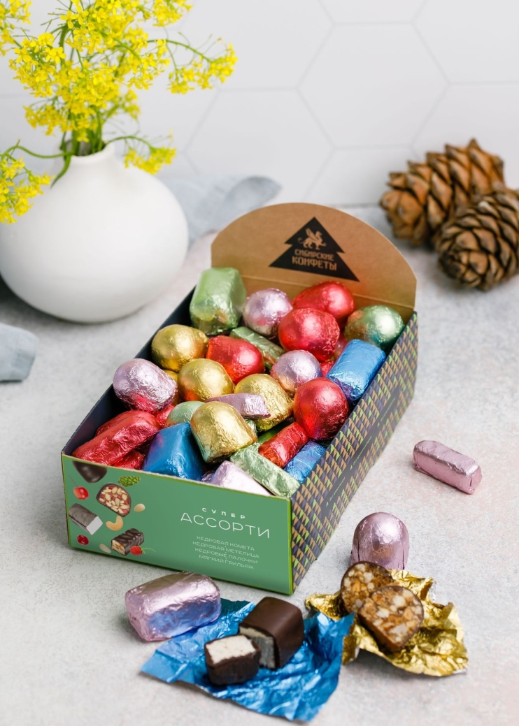 Супер ассорти 13 вкусов, 615 г | шоу-бокс