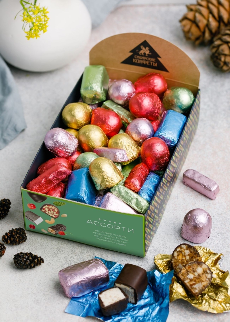 Супер ассорти 13 вкусов, 615 г | шоу-бокс