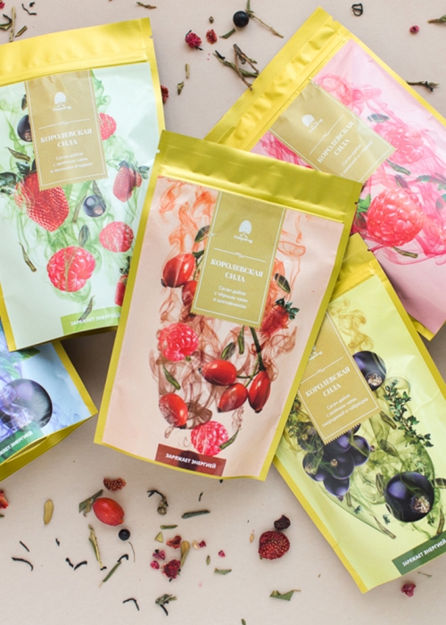 ★ Москва ★ Чайный напиток Саган-дайля с чёрным чаем и шиповником, 50 г