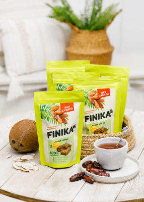 Финиковые конфеты ‎Finika кокос-манго, 150 г — 5 коробок