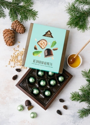 Кедровая комета с сосновой шишкой, 120 г — 5 коробок