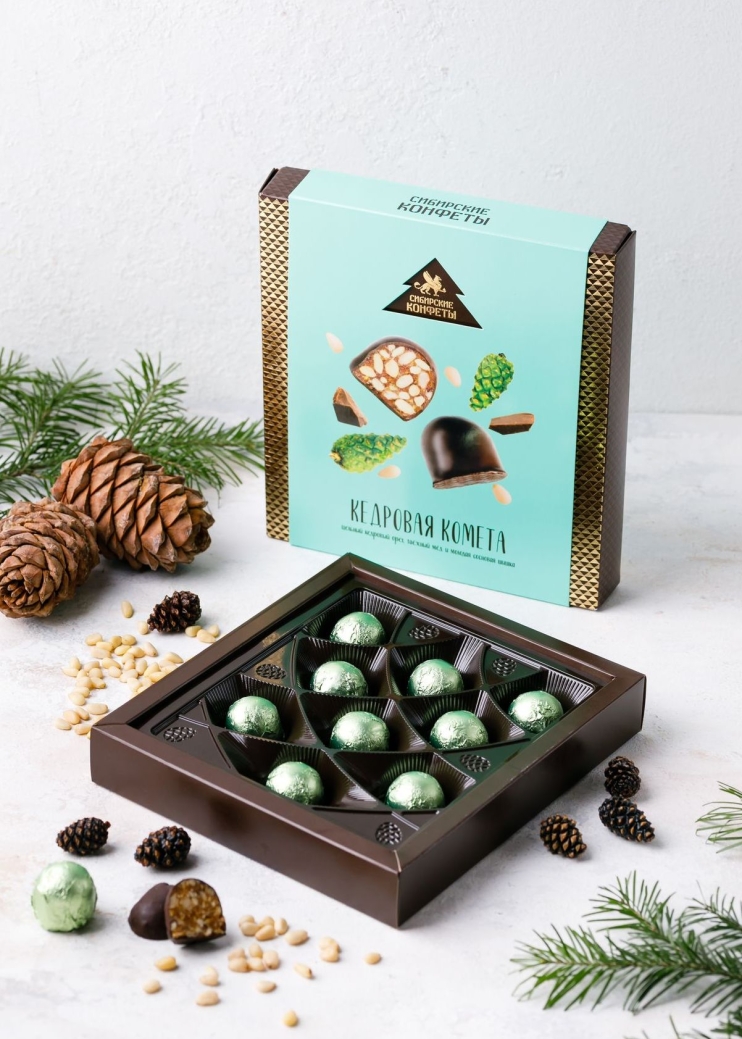 Кедровая комета с сосновой шишкой, 120 г — 5 коробок