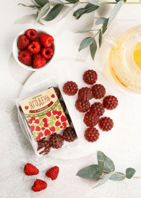 Мармелад «Ягодень» малиновый, 165 г