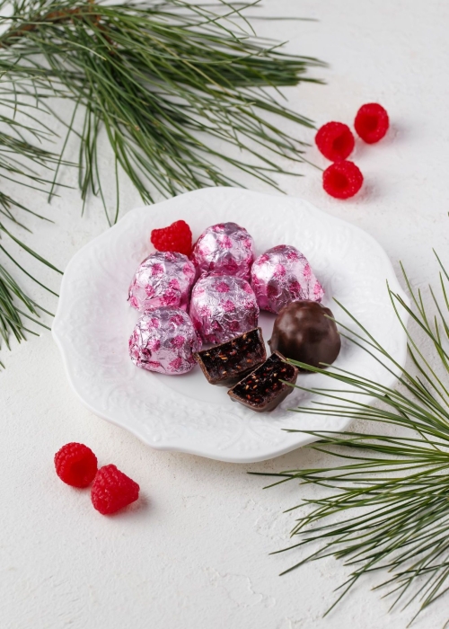 Мармеладные конфеты «Ягодень» с малиной, 1 конфета