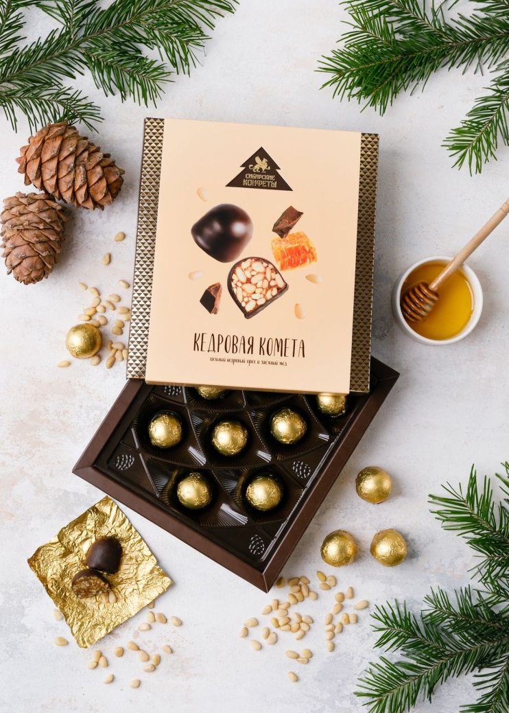 Кедровая комета классическая, 120 г — 5 коробок