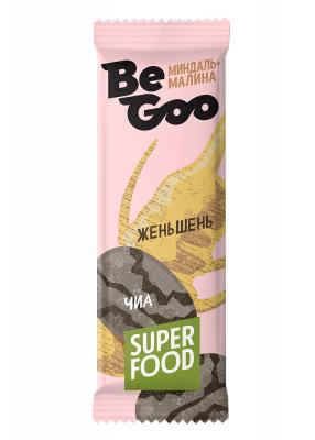 Батончик орехово-ягодный BeGoo миндаль + малина, 40 г