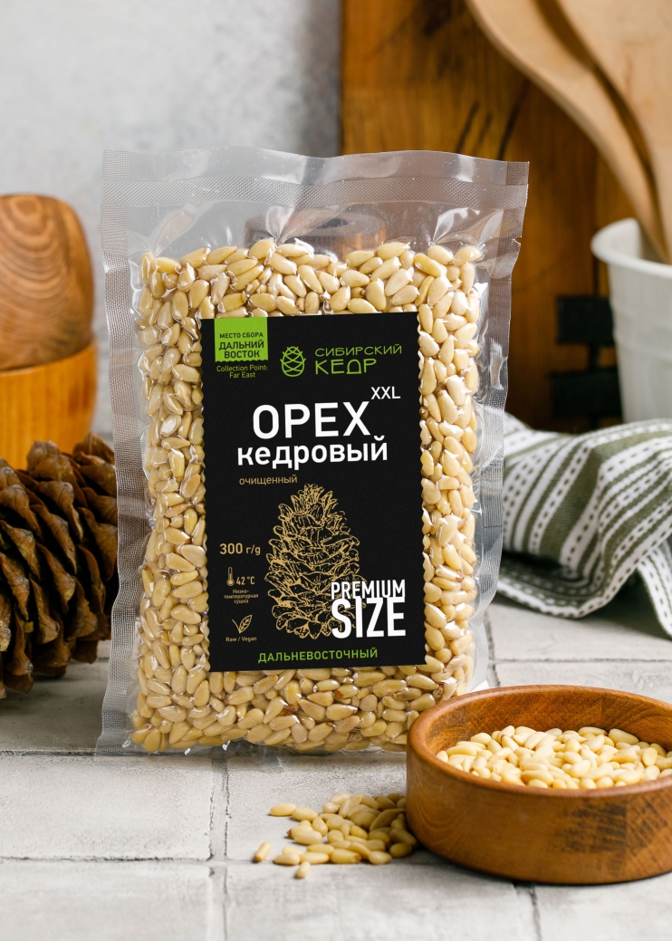Ядро кедрового ореха, 300 г | Дальний Восток