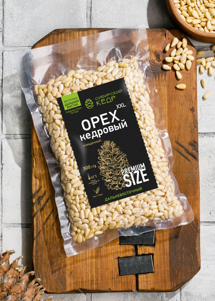 Ядро кедрового ореха, 300 г | Дальний Восток