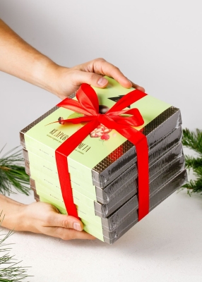 Кедровая комета с земляникой, 120 г — 5 коробок