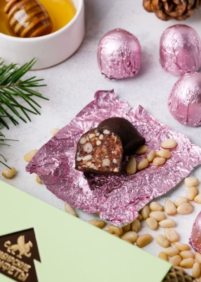 Кедровая комета с земляникой, 120 г — 5 коробок