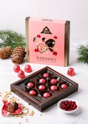 Кедровая комета с клюквой, 120 г — 5 коробок