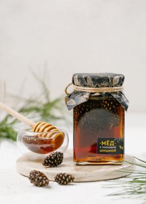 Мёд Cedar Immuno с сосновой шишкой, 250 г