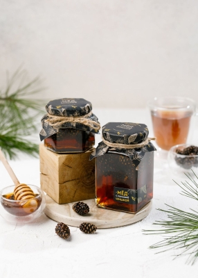 Мёд Cedar Immuno с сосновой шишкой, 250 г