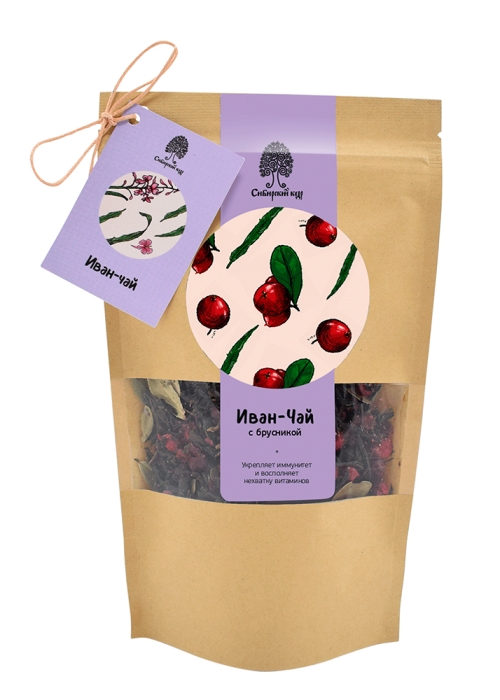 ★ Иван-чай с брусникой, 40 г