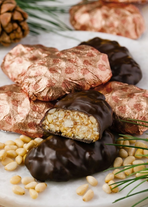 Грильяжные конфеты «Шишка», 1 конфета