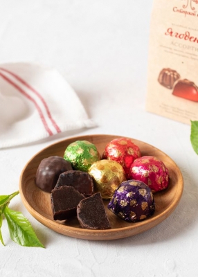 Мармеладные конфеты «Ягодень» ассорти, 85 г — 7 коробок