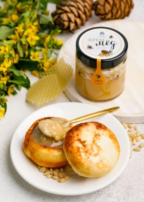 Крем-мёд с кедровым орехом, 180 г