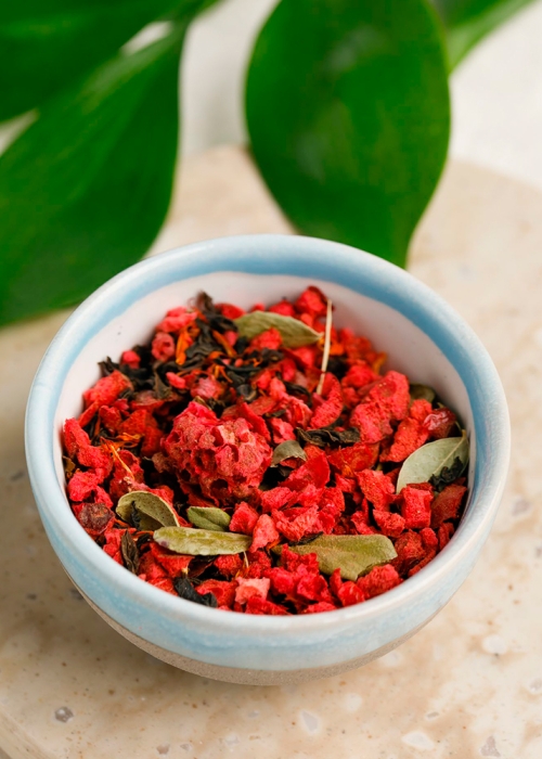 ★ Чай чёрный с малиной и клюквой, 40 г