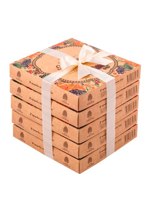 Мармеладные конфеты «Ягодень» ассорти, 200 г - брусника, облепиха, черноплодная рябина - 5 коробок