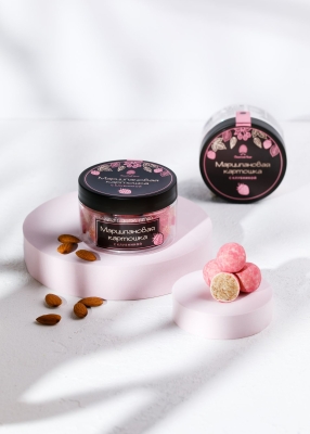 Марципановая картошка с клубникой, 160 г