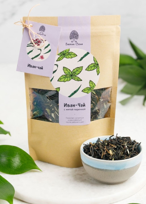 ★ Москва ★ Иван-чай с мятой, 40 г