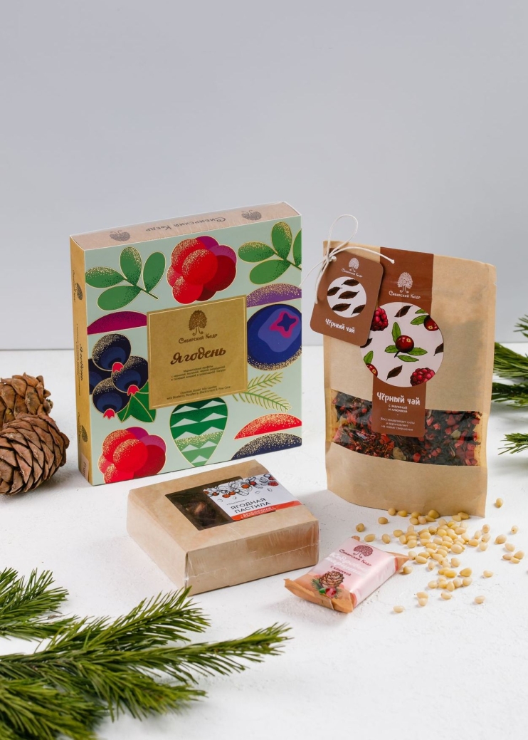 Подарочный набор «Ягодный», 380 г