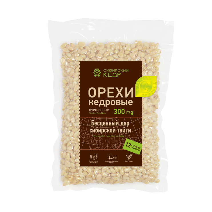 Ядро кедрового ореха, 300 г