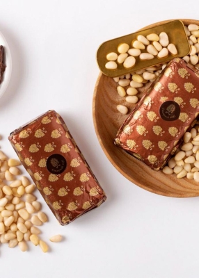 ★ Москва ★ Батончик «Кедровый марципан» шоколадный, 40 г