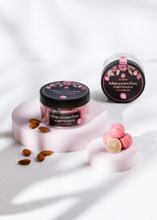 ★ Марципановая картошка с клубникой, 160 г