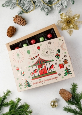 Набор конфет «Кедровое ассорти», 200 г в подарочной обложке «Каруселька»