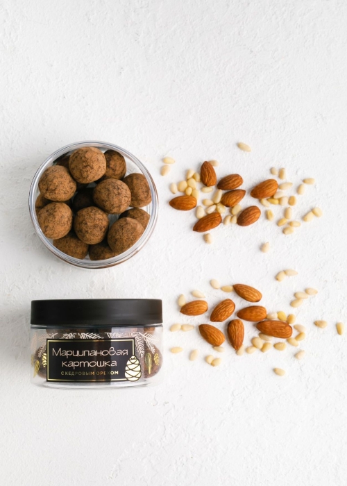 ★ Марципановая картошка с кедровым орехом, 160 г