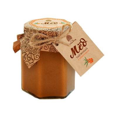 Мёд Таёжный с соком облепихи, 220 г