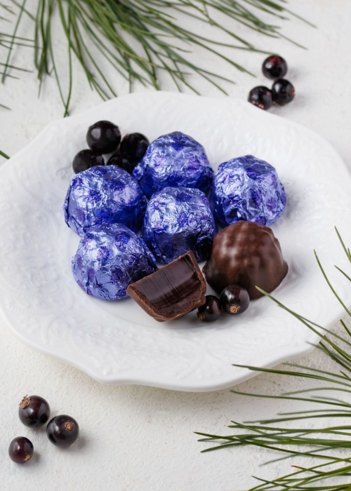 Мармеладные конфеты «Ягодень» с чёрной смородиной, 1 кг