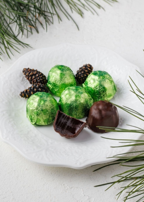 Мармеладные конфеты «Ягодень» с сосновой шишкой, 1 кг