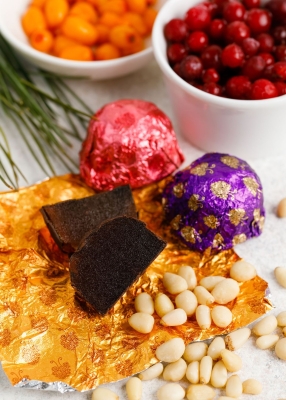 Мармеладные конфеты «Ягодень» ассорти, 540 г | шоу-бокс