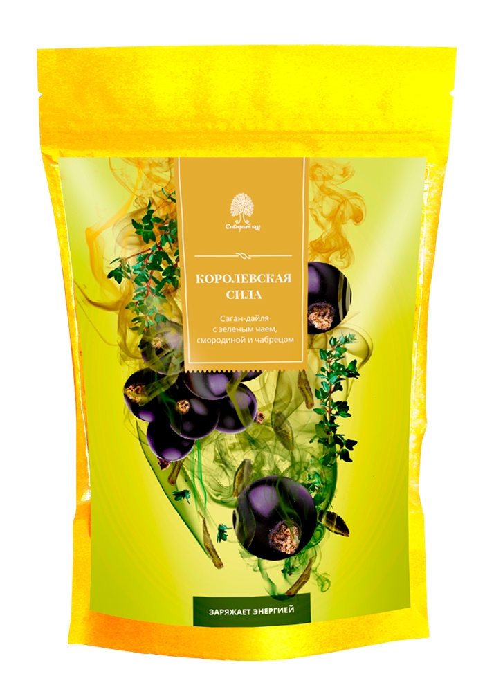 Чайный напиток Саган-дайля с зелёным чаем, смородиной и чабрецом, 50 г