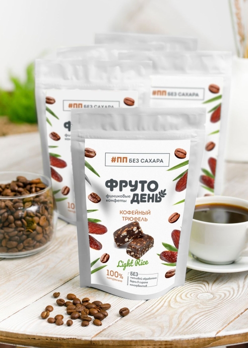 ★ Финиковые конфеты Фрутодень кофейный трюфель, 150 г