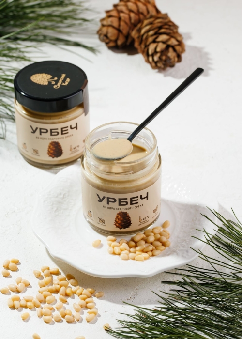 Урбеч из ядра кедрового ореха, 180 г