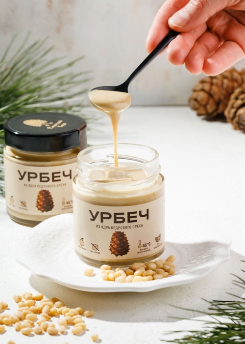 Урбеч из ядра кедрового ореха, 180 г