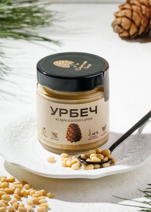 Урбеч из ядра кедрового ореха, 180 г